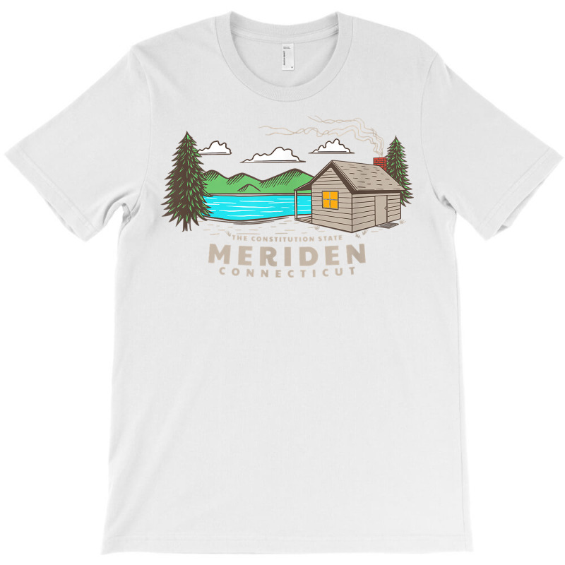 Vintage Retro Meriden Connecticut Sailing Constitution T Shirt T-shirt | Artistshot