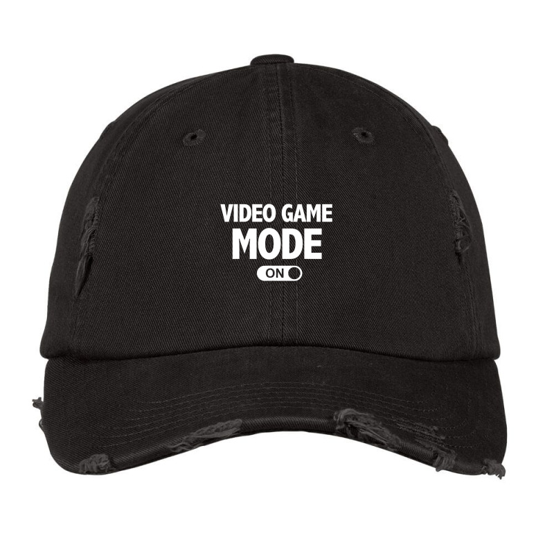 Gamer Video Game Mode On Gaming Vintage Cap by cm-arts | Artistshot