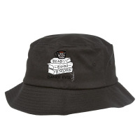 Read Books Drink Coffee Fight Evil Bucket Hat | Artistshot