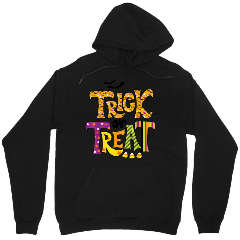 Groovy Halloween Trick Or Treat Retro Floral Ghost Men Women Unisex Hoodie by Uniform | Artistshot