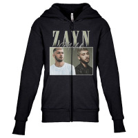 Zayn Malik, Zayn Malik Vintage, The Zayn Malik, Zayn, Malik, Zayn Mali Youth Zipper Hoodie | Artistshot