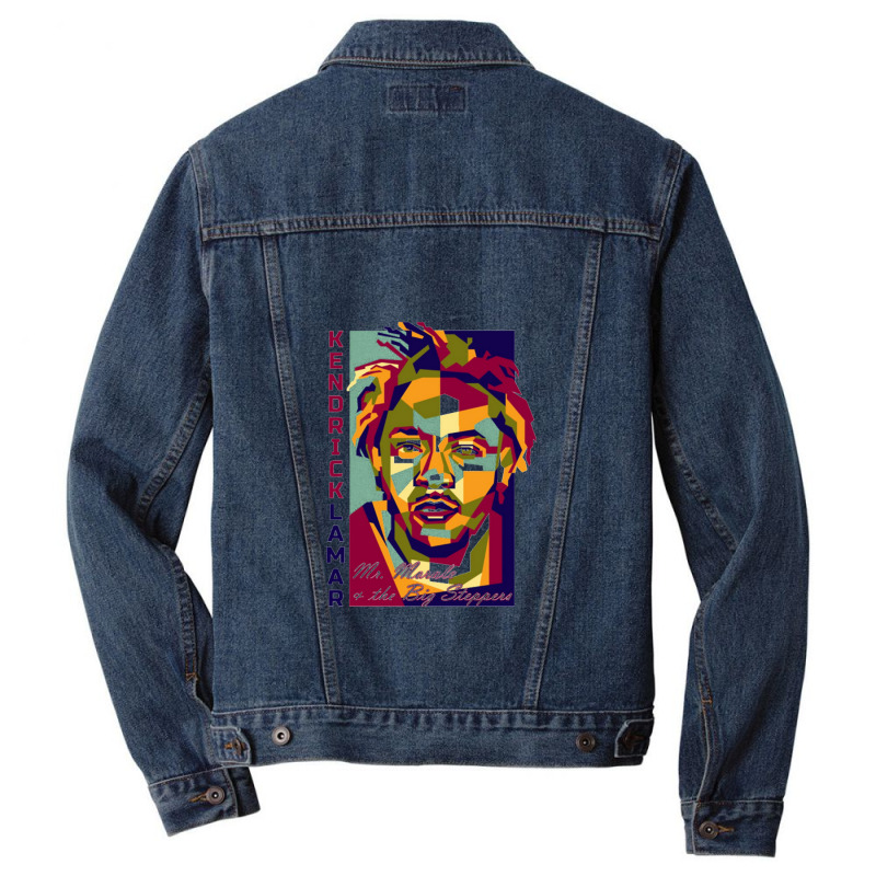 Kendrick Lamar Mr Morale Men Denim Jacket by cm-arts | Artistshot