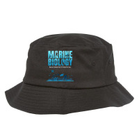 Marine Biology Shirt For Marine Biologists Ecologists Gift T Shirt Bucket Hat | Artistshot