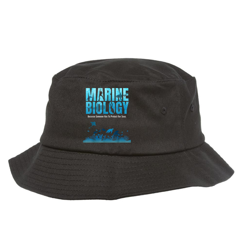 Marine Biology Shirt For Marine Biologists Ecologists Gift T Shirt Bucket Hat by cm-arts | Artistshot