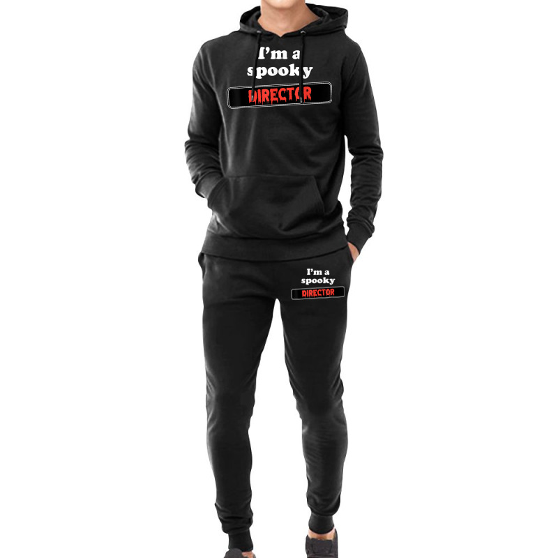 Lazy Halloween Costume   I'm A Spooky Director Hoodie & Jogger set by Uniform | Artistshot