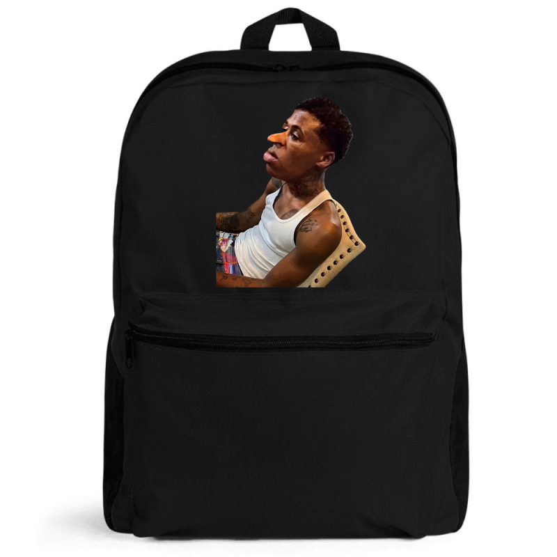 Custom Hd Quandale Dingle Here Meme Face School Backpack By