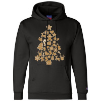 Gingerbread Man Christmas Tree Made Of Gingerbread Decor Champion Hoodie | Artistshot