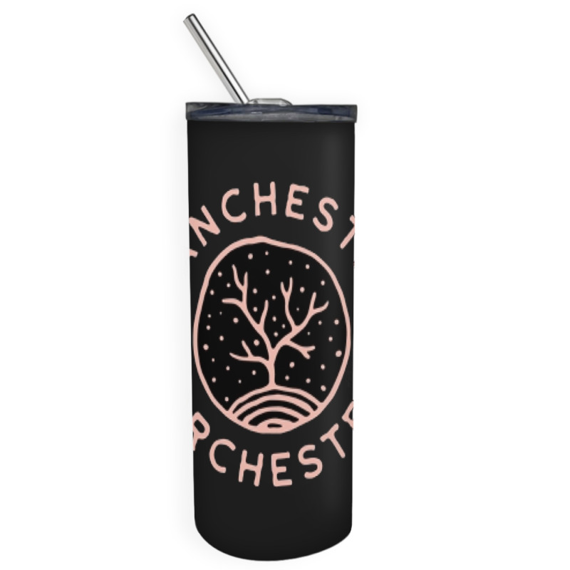 Manchester Orchestra Funny Gift Skinny Tumbler | Artistshot