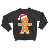 Gingerbread Man Christmas Toddler Sweatshirt | Artistshot