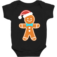 Gingerbread Man Christmas Baby Bodysuit | Artistshot