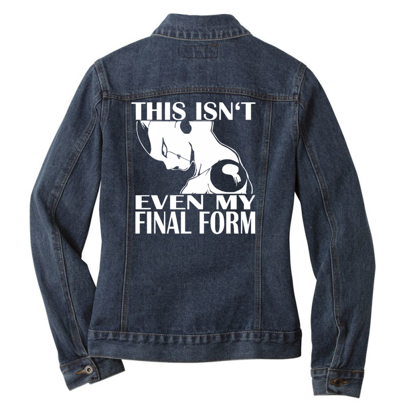 Freezer Vegeta Son Goku Dbz Dragonball Pulli Super Saiyajin Muten Rosh Ladies Denim Jacket by cm-arts | Artistshot