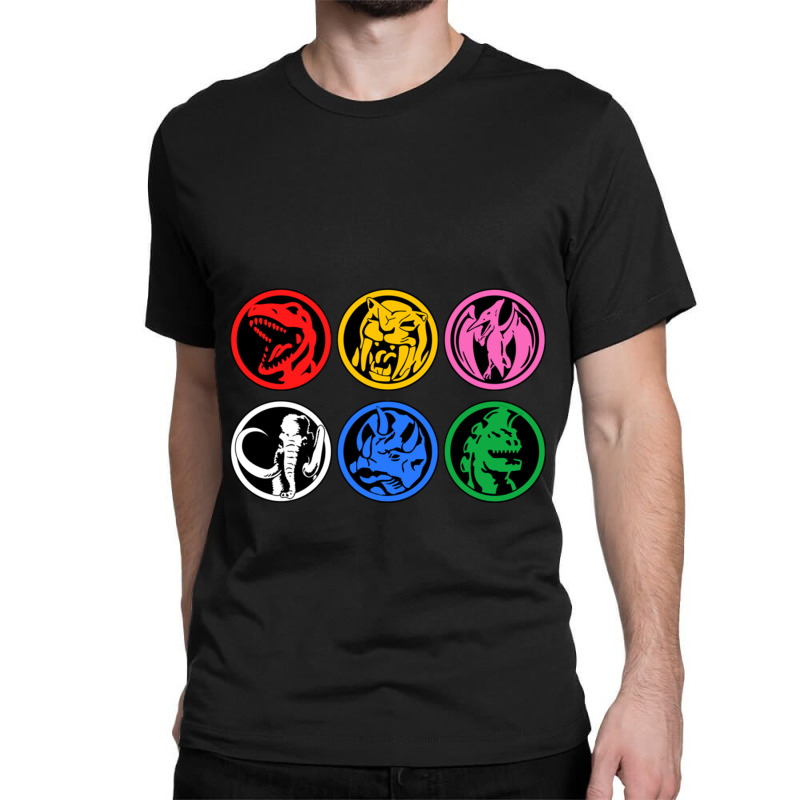 Six Power Coins Classic T-shirt by cm-arts | Artistshot