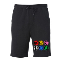 Six Power Coins Fleece Short | Artistshot