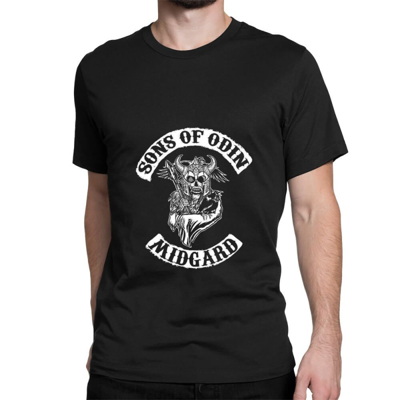 Son Of Odin Midgard Classic T-shirt by Dorothymillerh | Artistshot