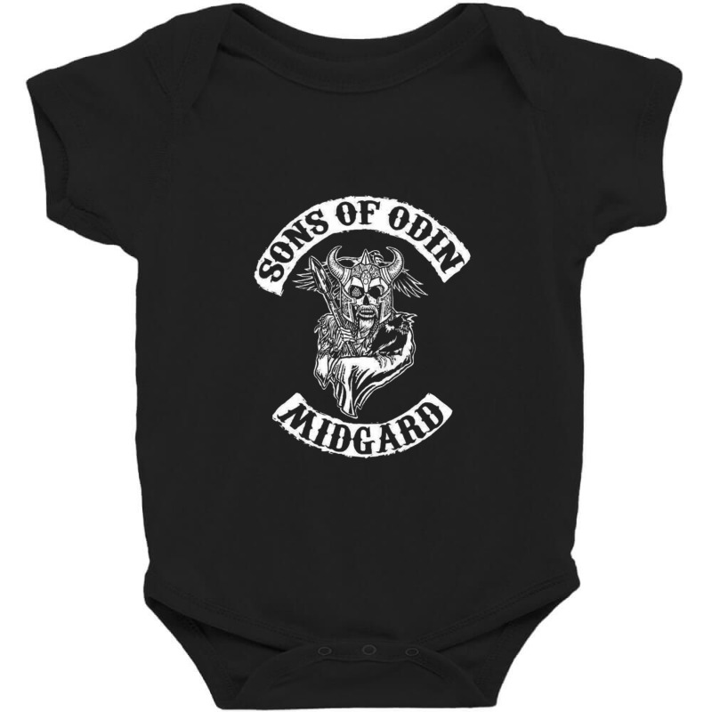 Son Of Odin Midgard Baby Bodysuit by Dorothymillerh | Artistshot