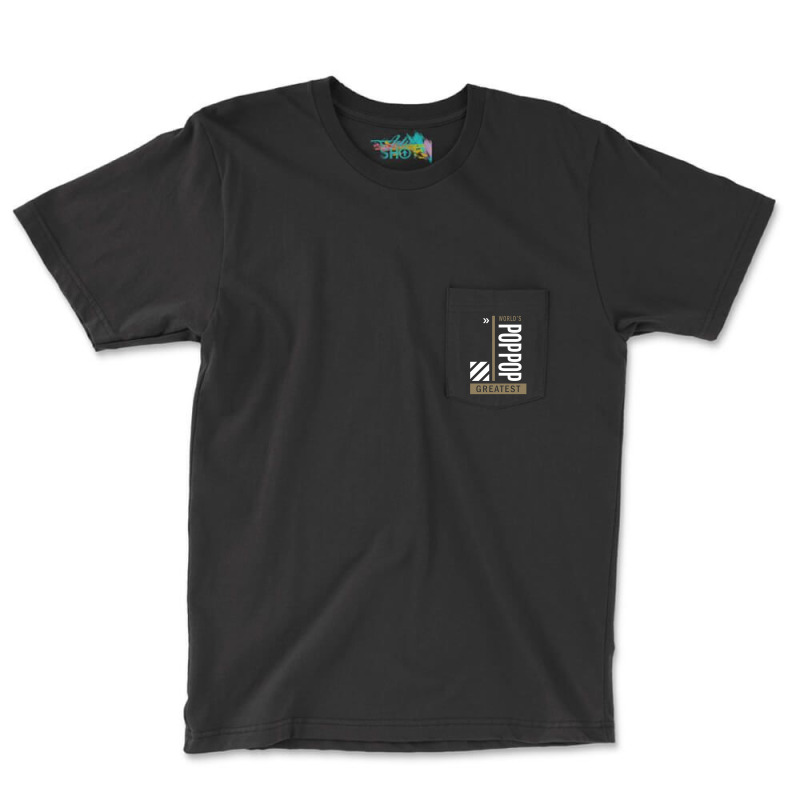 Pop Pop Greaes Pocket T-shirt | Artistshot