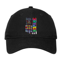 Usa And Latin American Countries Flag Hispanic Heritage T Shirt Adjustable Cap | Artistshot