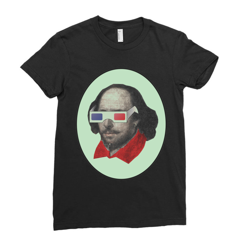 Shakespeare Ladies Fitted T-Shirt by cm-arts | Artistshot