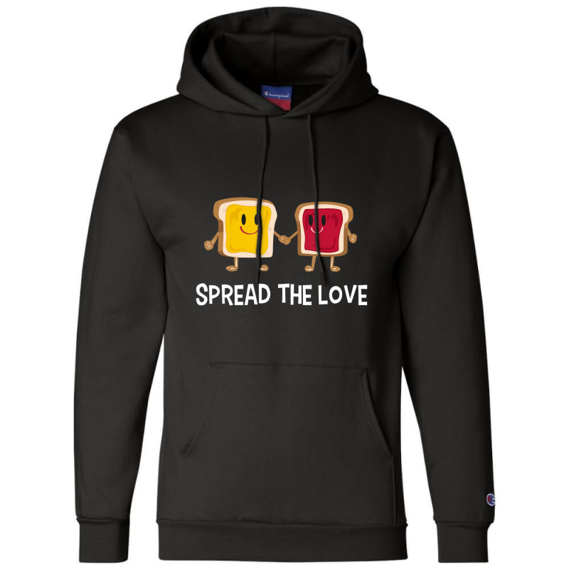 I Love Pb & J Cute Kids Peanut Butter And Jelly Champion Hoodie | Artistshot