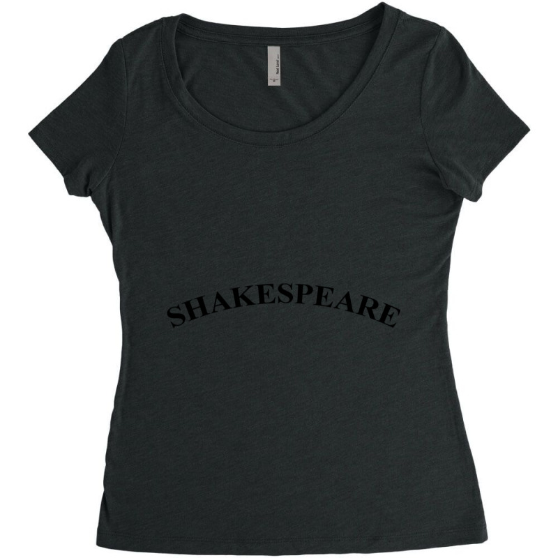 Shakespeare Women's Triblend Scoop T-shirt by cm-arts | Artistshot