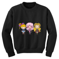 Lil' Cuties  Eighties Ladies   Rainbow Brite Youth Sweatshirt | Artistshot