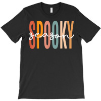 Spooky Season Retro Colorful Halloween Costume Women Girls T-shirt | Artistshot