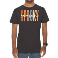 Spooky Season Retro Colorful Halloween Costume Women Girls Vintage T-shirt | Artistshot