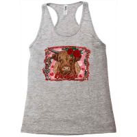 Be Mine Highland Cow Racerback Tank | Artistshot