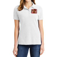 Be Mine Highland Cow Ladies Polo Shirt | Artistshot