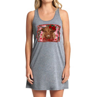 Be Mine Highland Cow Tank Dress | Artistshot