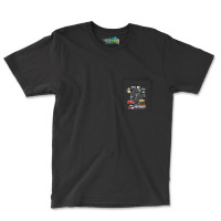 Its My 6th Birthday Boy 6 Bday Train Car Fire Truck Airplane T Shir Pocket T-shirt | Artistshot