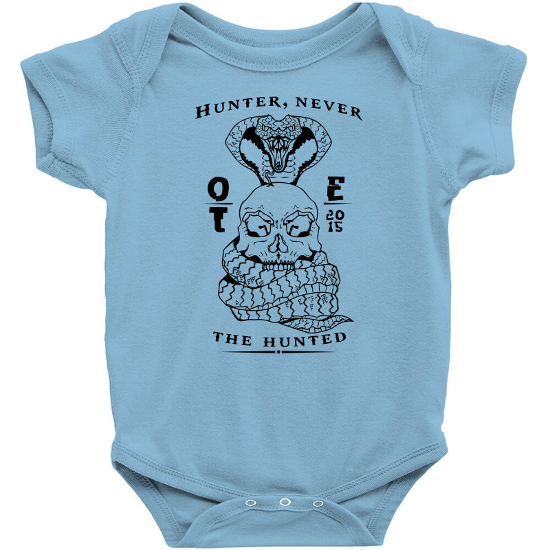 Ote Hunter Never The Hunter Baby Bodysuit by Specstore | Artistshot