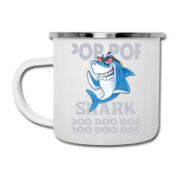 Pop Pop Shark   Pop Pop    Pop Pop Gif   Fahers Day    Pop Pop Birhday Camper Cup | Artistshot