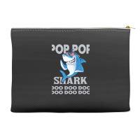 Pop Pop Shark   Pop Pop    Pop Pop Gif   Fahers Day    Pop Pop Birhday Accessory Pouches | Artistshot