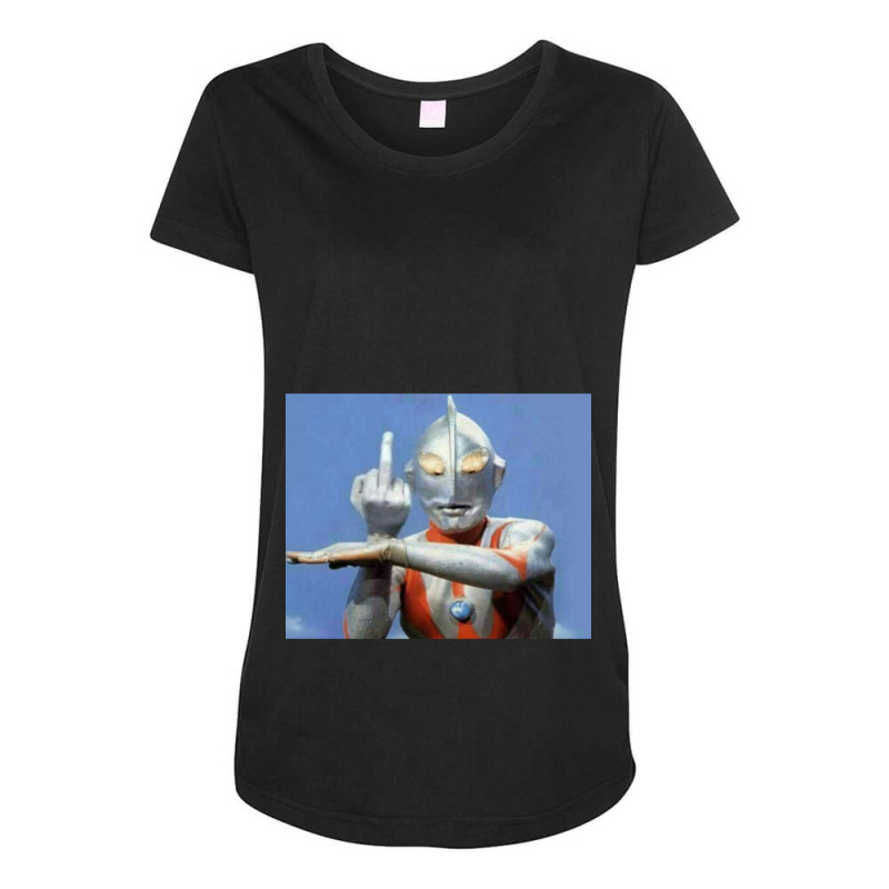 Ultraman Maternity Scoop Neck T-shirt by cm-arts | Artistshot