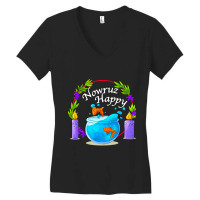 Fish Fligen Peace Women's V-neck T-shirt | Artistshot