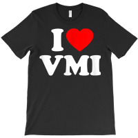 Vmi Love Heart College University Alumni T Shir T-shirt | Artistshot