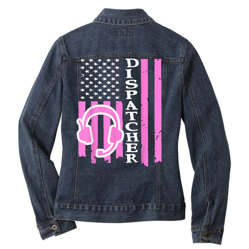 Dispatcher Tshirt Ladies Denim Jacket | Artistshot