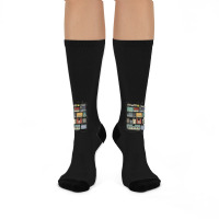 Electronic Musician Synthesizers And Drum Machine Dj Crew Socks | Artistshot