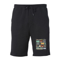 Electronic Musician Synthesizers And Drum Machine Dj 1 Fleece Short | Artistshot