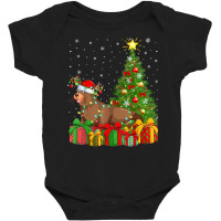 Sea Lion Lover Xmas Holiday Santa Sea Lion Christmas Tree T Shirt Baby Bodysuit | Artistshot