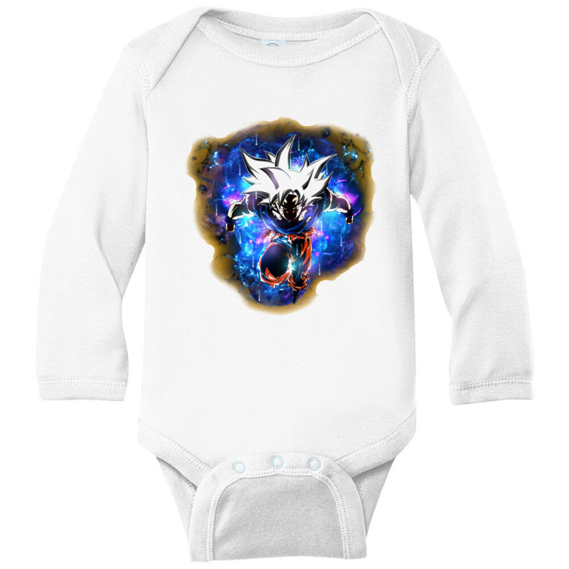 God Warrior Ultra Instinct Long Sleeve Baby Bodysuit | Artistshot