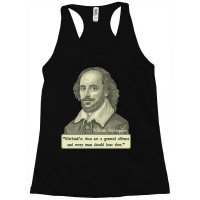 Shakespeare Insult Racerback Tank | Artistshot