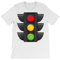 Traffic Light Halloween Costume Stop Go Green Yellow Red T Shirt T-shirt | Artistshot