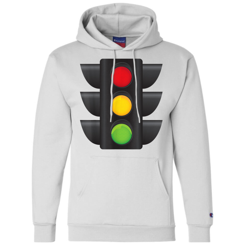 Traffic Light Halloween Costume Stop Go Green Yellow Red T Shirt Champion Hoodie | Artistshot