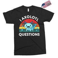 Retro Anime Shirt I Axolotl Questions Amine Lovers Gift T Shirt Exclusive T-shirt | Artistshot