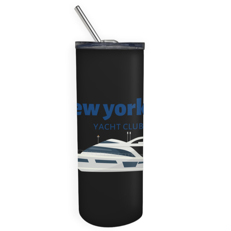 New York Yacht Club Skinny Tumbler | Artistshot