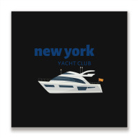 New York Yacht Club Metal Print Square | Artistshot