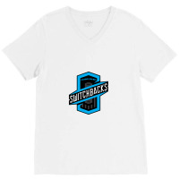 Colorado Springs Switchbacks Fc V-neck Tee | Artistshot