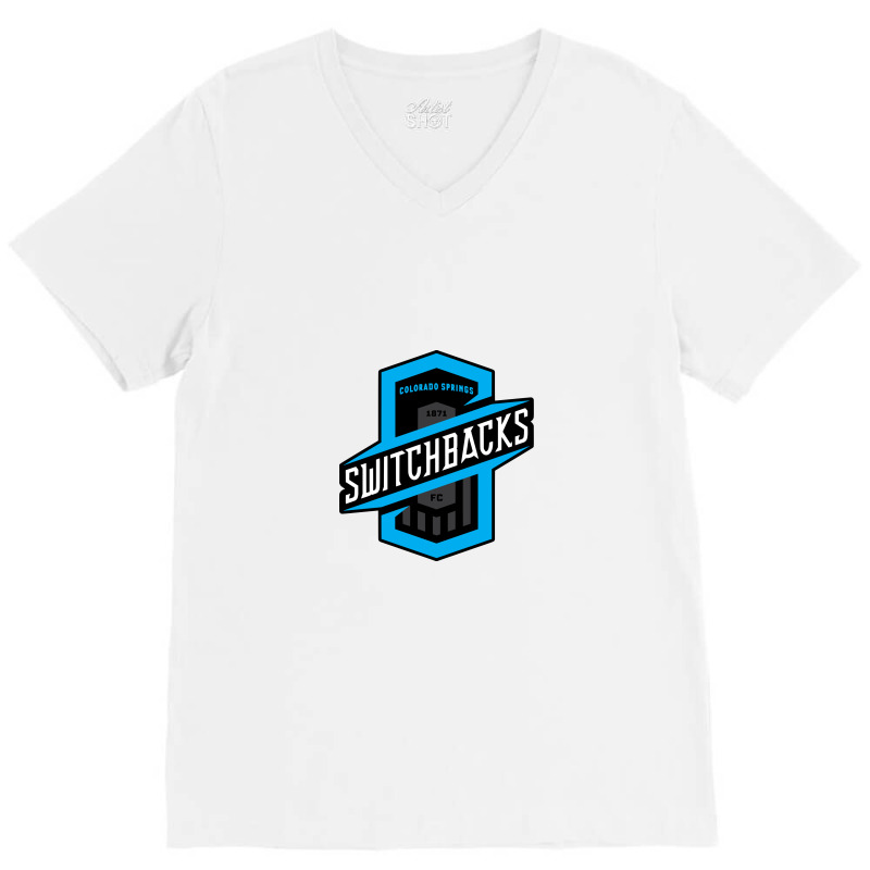 Colorado Springs Switchbacks Fc V-neck Tee | Artistshot